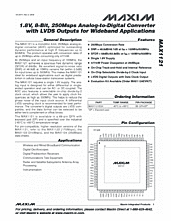 DataSheet MAX1121 pdf