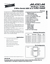 DataSheet MAX1169A pdf