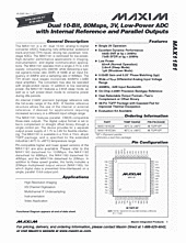 DataSheet MAX1181 pdf