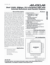 DataSheet MAX1184 pdf
