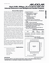 DataSheet MAX1185 pdf