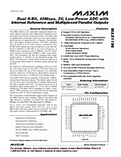 DataSheet MAX1196 pdf