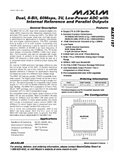 DataSheet MAX1197 pdf