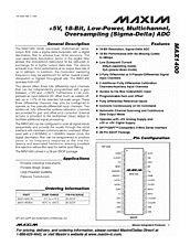 DataSheet MAX1400 pdf