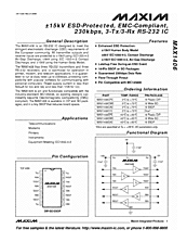 DataSheet MAX1406C pdf