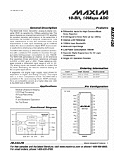 DataSheet MAX1426 pdf