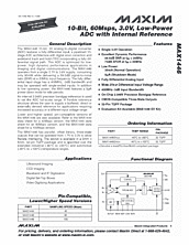DataSheet MAX1446 pdf
