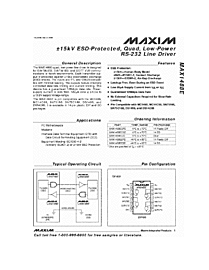 DataSheet MAX1488EC pdf