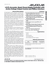 DataSheet MAX16064 pdf