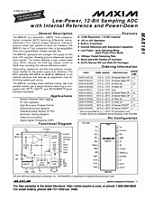 DataSheet MAX191 pdf