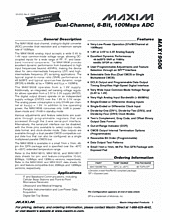 DataSheet MAX19506 pdf