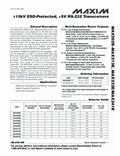 DataSheet MAX203EC pdf