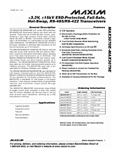 DataSheet MAX3074E pdf