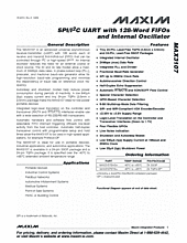 DataSheet MAX3107 pdf