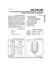 DataSheet MAX3186C pdf
