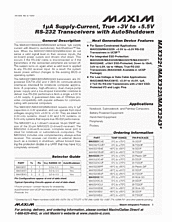 DataSheet MAX3223C pdf