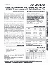 DataSheet MAX3226EA pdf