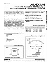 DataSheet MAX3313EE pdf