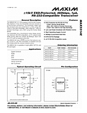 DataSheet MAX3314EE pdf