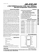 DataSheet MAX3319EE pdf