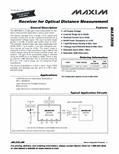 DataSheet MAX3806 pdf
