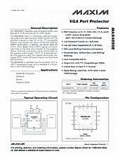 DataSheet MAX4895E pdf