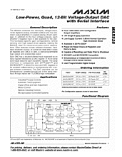 DataSheet MAX525B pdf