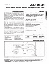 DataSheet MAX5322 pdf