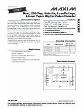 DataSheet MAX5392M pdf