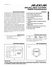 DataSheet MAX5402 pdf