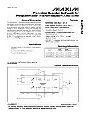 DataSheet MAX5426 pdf