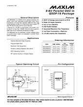 DataSheet MAX5480A pdf