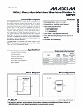 DataSheet MAX5490 pdf