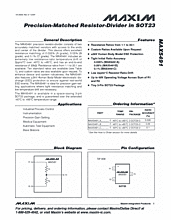 DataSheet MAX5491 pdf