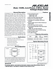 DataSheet MAX5822 pdf