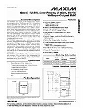 DataSheet MAX5842 pdf
