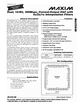DataSheet MAX5858 pdf