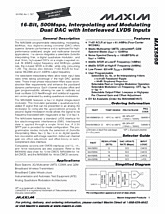 DataSheet MAX5898 pdf