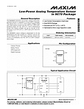 DataSheet MAX6605 pdf