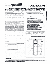 DataSheet MAX6948B pdf