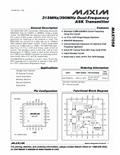 DataSheet MAX7058 pdf