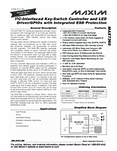 DataSheet MAX7360 pdf