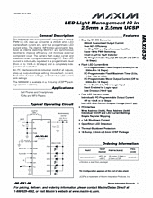 DataSheet MAX8830 pdf