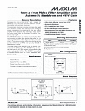 DataSheet MAX9519 pdf