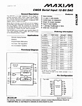 DataSheet MX7543 pdf