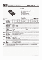 DataSheet ASD10H-48D15 pdf