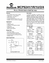 DataSheet MCP6244 pdf