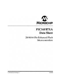 DataSheet PIC16F877A pdf