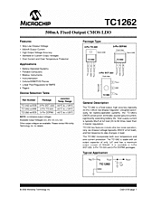 DataSheet TC1262-2.8 pdf
