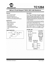 DataSheet TC1264-2.5 pdf